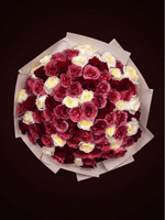 Vintage Red Deluxe Bouquet