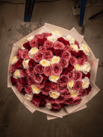 Vintage Red Deluxe Bouquet