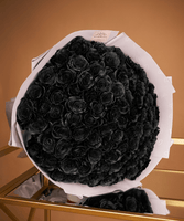 Black Rose Bouquet