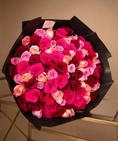 Cherry Rose Bouquet